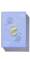 Boxed two step home peel system, polish and plump mechanical exfoliation and chemical combination